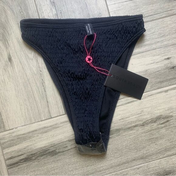 Women's Black Swim Bottom - Picture 1 of 7